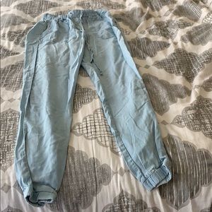 blue love tree pants size small
